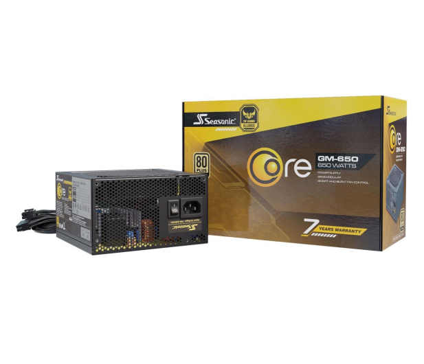 Seasonic Core GM 650W 80 Plus Gold - 514823 - zdjęcie 5